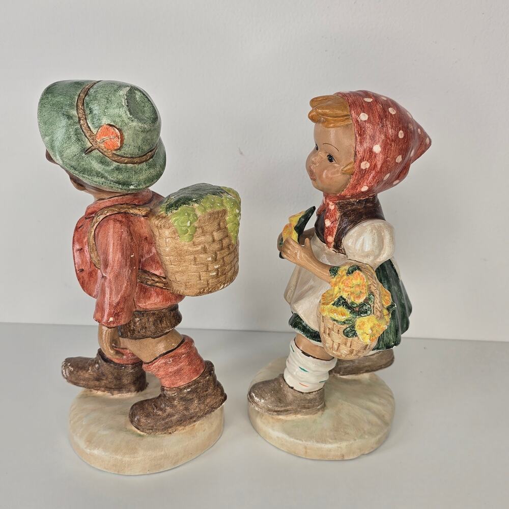 Vintage‎ Set Of 2 Boy & Girl 1980's Figurines
Ceramic KnickKnacks Trinkets Green - Picture 2 of 7